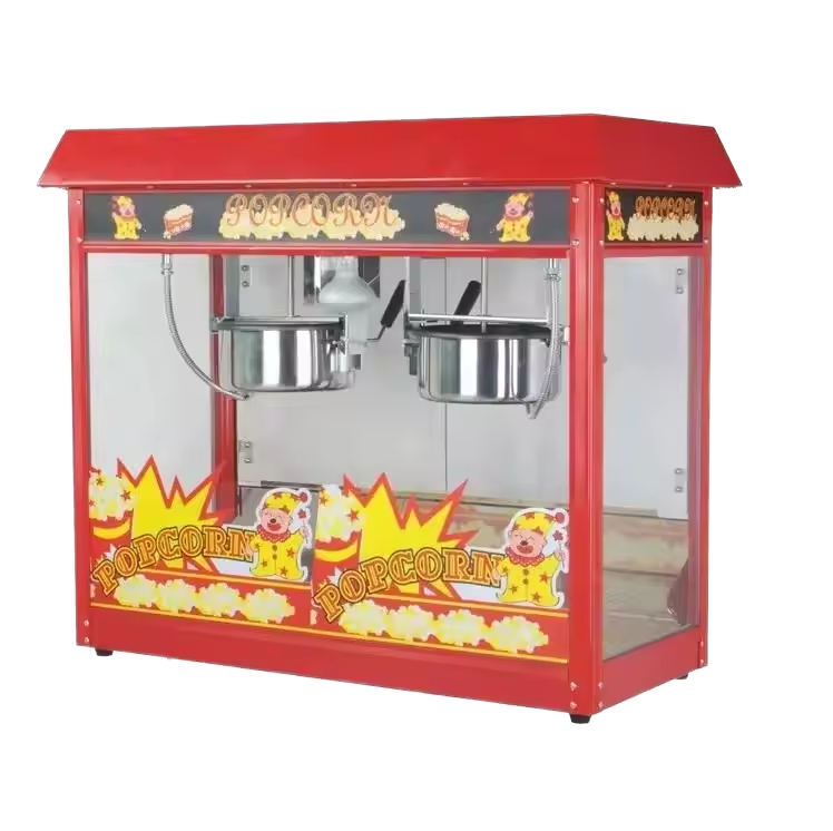 Commercial Popcorn Machine 8Oz Kettle - レッドルーフ業務用8オンスケトルポップコーンマシンメーカー電気式ポップコーンカスタマイズ新品