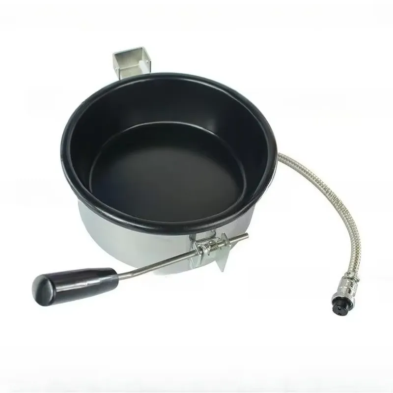 Commercial Popcorn Machine 8Oz Kettle - 業務用ポップコーンマシン用、球形のケトル、8オンス、焦げ付き防止加工、あらゆる種類のコーンに対応、耐久性に優れた加熱容器。