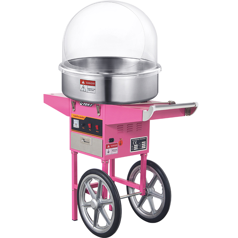 Commercial Cotton Candy Cart - 標準的な業務用綿菓子製造機（カート付き自動綿菓子メーカー）