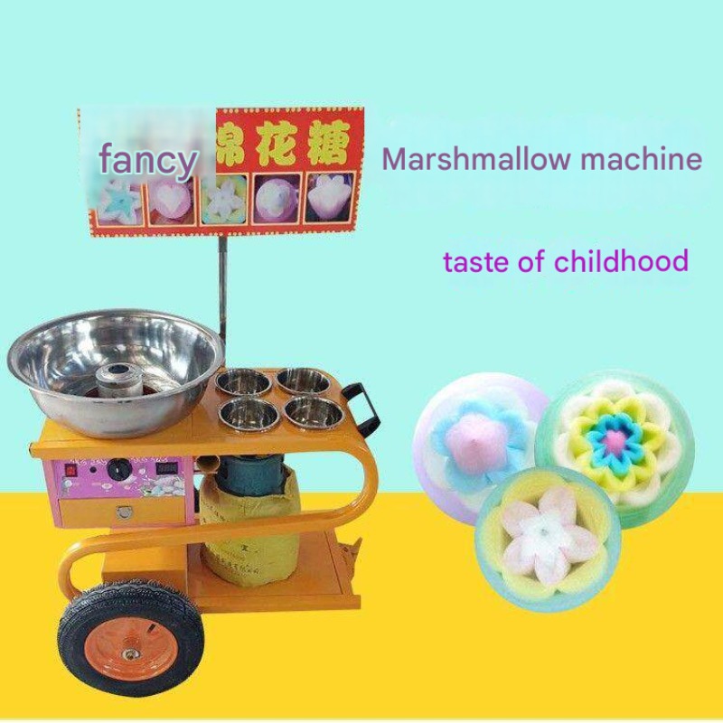 ステンレス製綿菓子販売カート 業務用移動式 フェスティバル・ - Commercial Cotton Candy Cart のレビューと価格