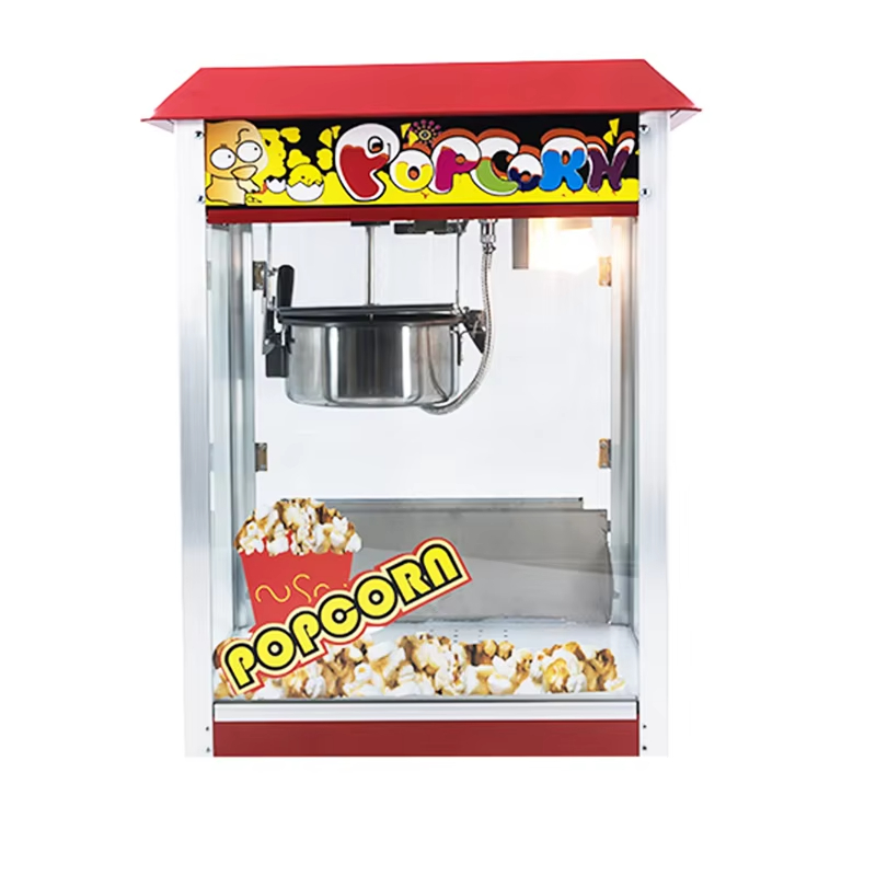 赤い屋根の商業用電気ポップコーン製造機、カスタマイズされたポ - Commercial Popcorn Machine 8Oz Kettle のレビューと価格