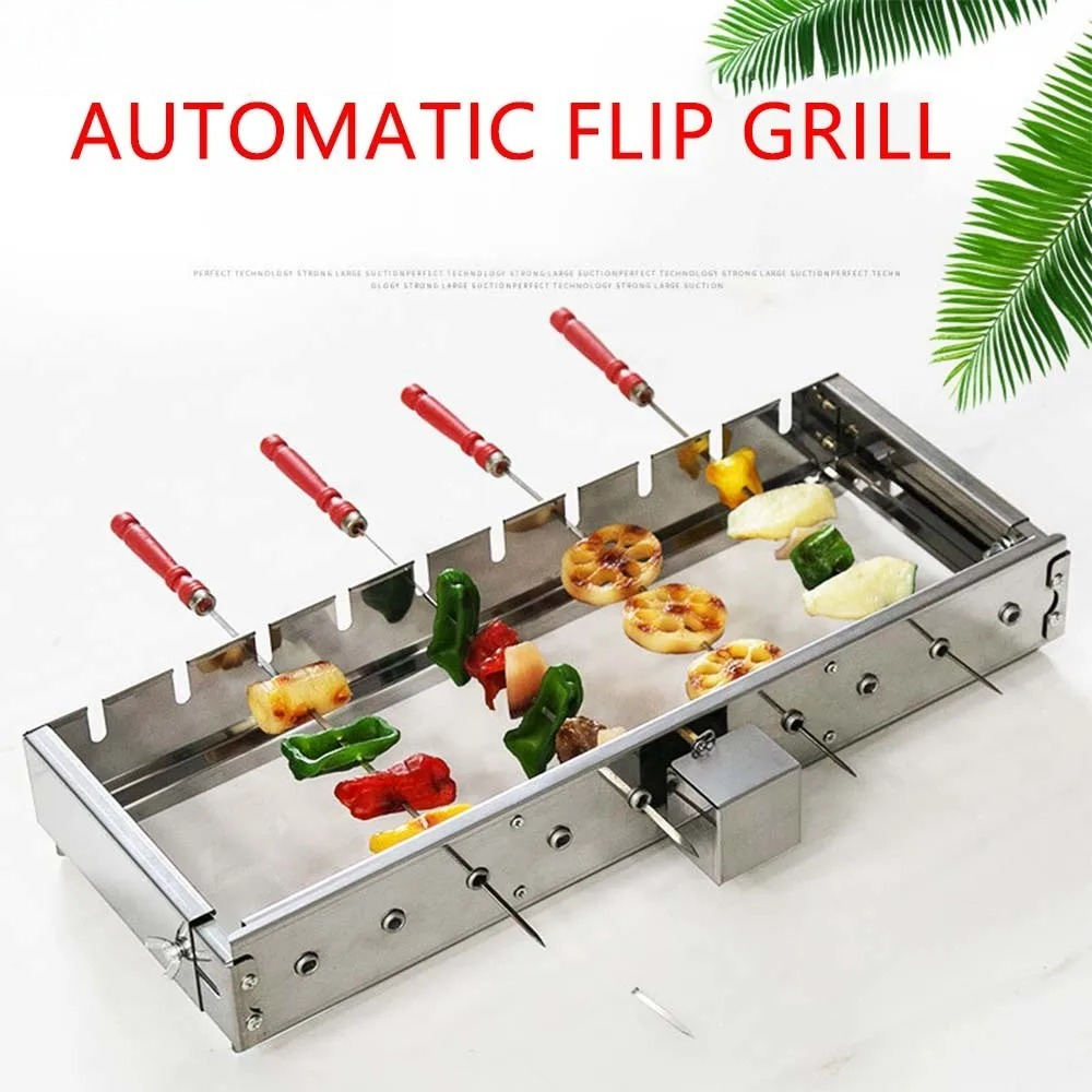 幅調整可能なステンレス製業務用回転グリル機、自動スキュワー式 - Hot Dog Roller Grill Commercial のレビューと価格