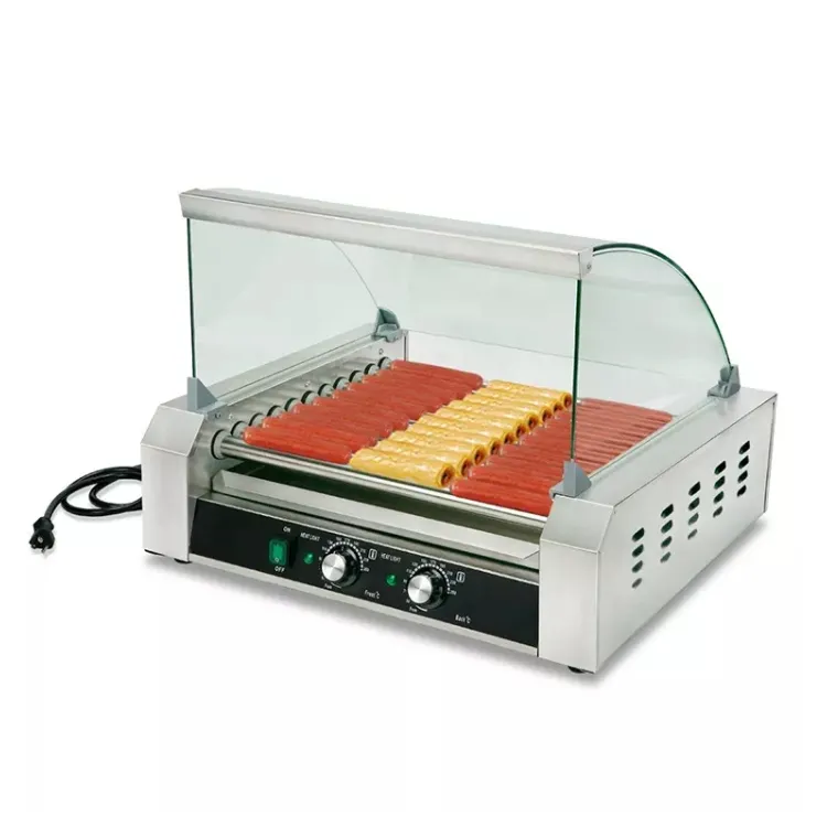 ホットドッグ11ローラー27ドッググリルホットドッグメーカー - Hot Dog Roller Grill Commercial のレビューと価格