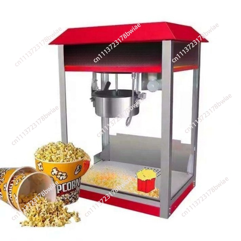 赤い屋根の業務用電気ポップコーン製造機、8オンスケトルポップ - Commercial Popcorn Machine 8Oz Kettle のレビューと価格