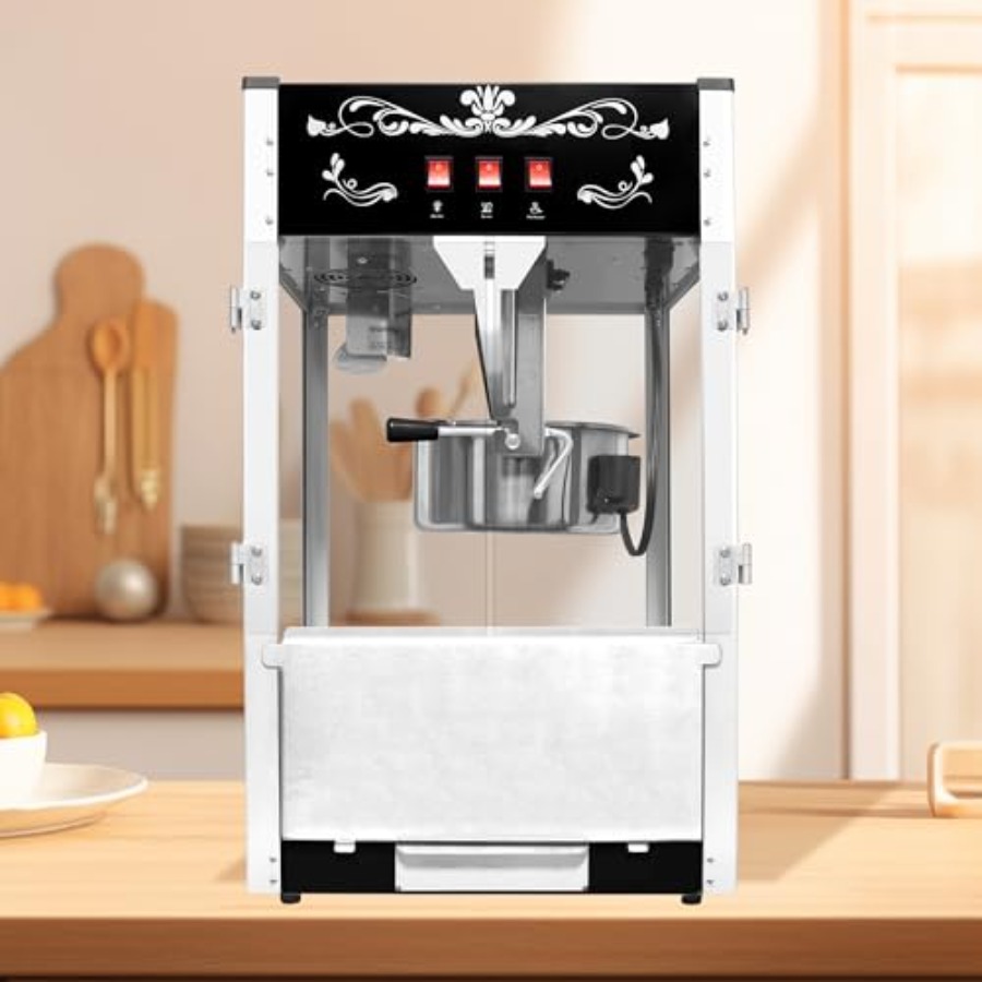 16オンス卓上業務用ポップコーンマシン 1440W映画館スタ - Commercial Popcorn Maker 16Oz のレビューと価格