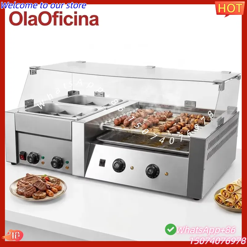 2026年11ローラー電気ホットドッグローラーグリルとオデン - Hot Dog Roller Grill Commercial のレビューと価格