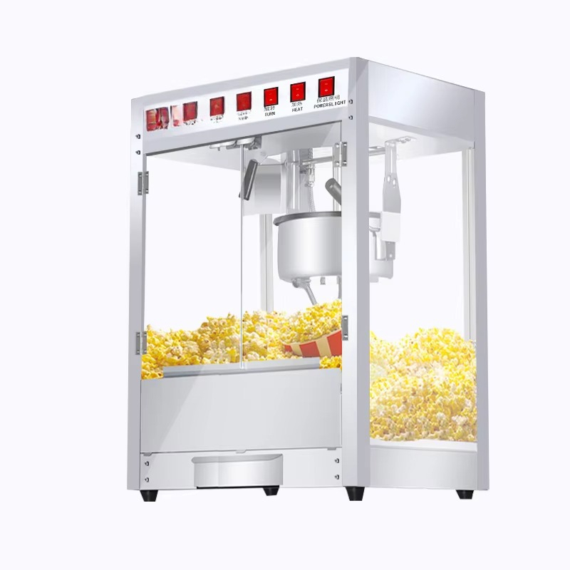 8オンスケトル付き業務用映画館向け全自動電気加熱ポップコーン - Commercial Popcorn Machine 8Oz Kettle のレビューと価格