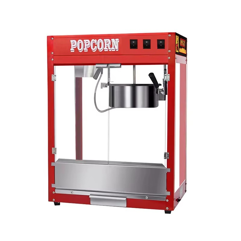 8オンスケトル付き業務用映画館向け全自動電気加熱ポップコーン - Commercial Popcorn Machine 8Oz Kettle のレビューと価格