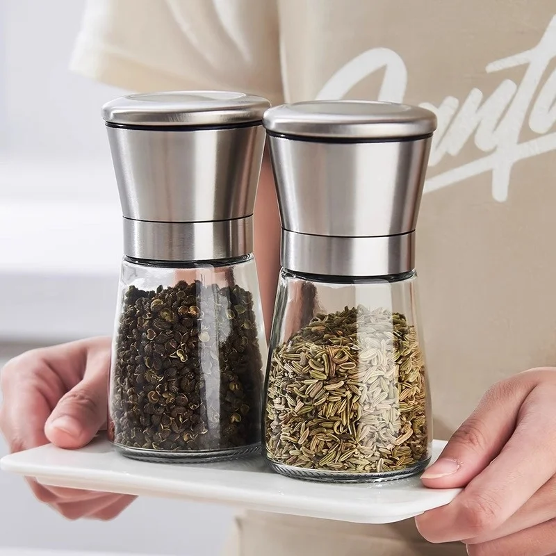 180/200 ミリリットルペッパーグラインダーステンレス鋼 - Popcorn Seasoning Salt Butter のレビューと価格