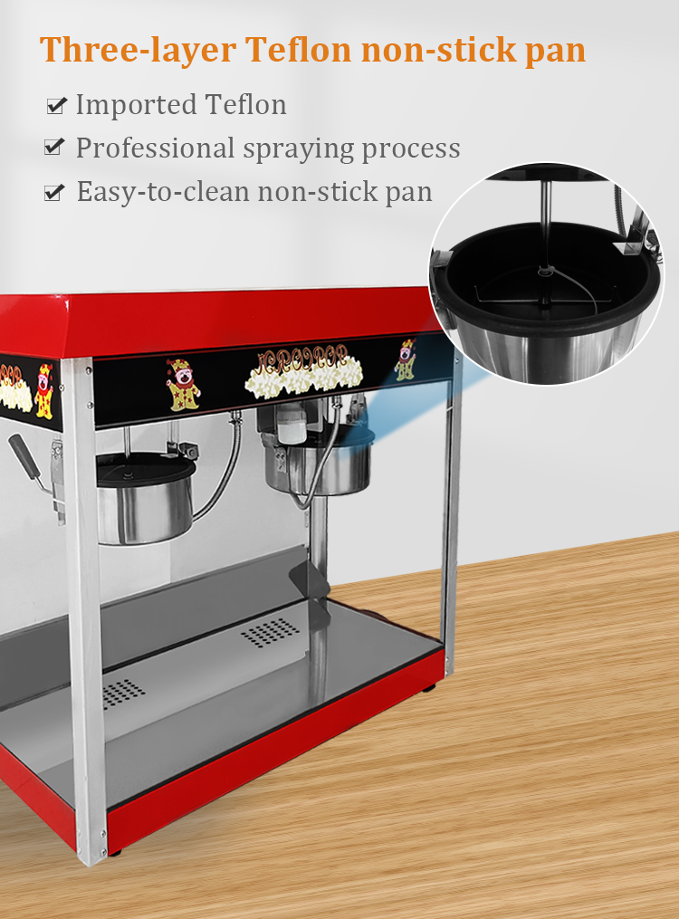 レッドルーフ業務用8オンスケトルポップコーンマシンメーカー簡 - Commercial Popcorn Machine 8Oz Kettle のレビューと価格